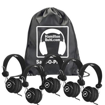 HAMILTONBUHL Sackophones 5 Blackfv Headsets SOP-FVBLK